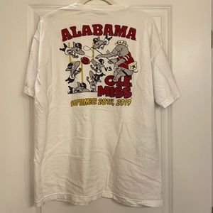 Alabama vs Ole Miss Comfort Colors Tshirt